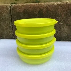 Tupperware | Kitchen | Tupperware Basic Bright Small Round Bowls 34 Cup ...